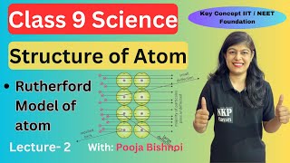 Class 9  Structure of Atom  Chapter 4  Rutherford Model of atom [upl. by Malchus177]