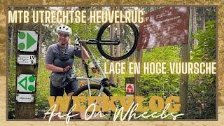 LAGE EN HOGE VUURSCHE 🚵🏼‍♀️ MOUNTAINBIKE ROUTES UTRECHT  MTB ROUTE VLOG・VLOG 141  Aaf on Wheels© [upl. by Nosahc]