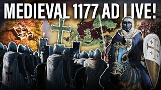 Checking Out The New MEDIEVAL 1177 AD Total War Campaign [upl. by Lowell]