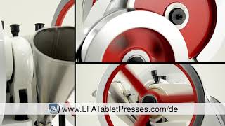 TDP 5 Desktop Tablettenpresse  LFA Tablet Presses [upl. by Nellir]