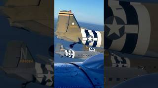 C47 Close Formation Flight  C47 DC3 aviation history formation warbirds [upl. by Corine]