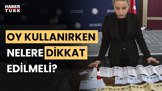 Türkiye 31 Martta sandığa gidiyor Oy nasıl kullanılır Oy kullanırken nelere dikkat edilmeli [upl. by Leen227]