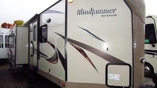 SOLD 2015 Rockwood Windjammer 3025W VNose Ultra Lite Travel Trailer in Coldwater MI [upl. by Eidoow]