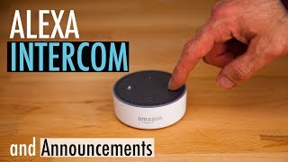 Alexa Intercom  How to use Alexa as an Intercom with Echo and Drop In [upl. by Judon44]