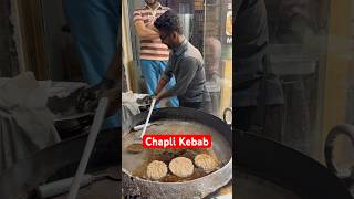 Best Chapli Kebab in Delhi ❤️✅  Kebabish by Tanveer  food chaplikabab funny shorts [upl. by Donahoe670]