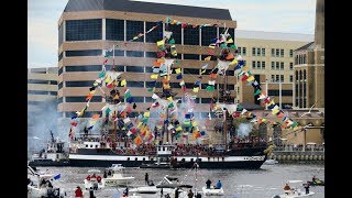 Gasparilla Pirate Fest 2019  Gasparilla Invasion amp Parade Of Pirates [upl. by Adnol]