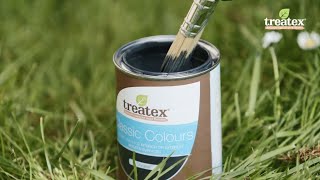 Treatex Naturally superior wood finishes  Classic Colour Collection Thame [upl. by Hammad993]