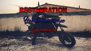 RESTAURATION HONDA 125 CRM DE 1997 [upl. by Mart866]