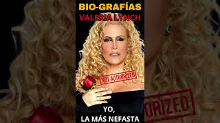 BIOGRAFIA DE VALERIA LYNCH [upl. by Cordelia]