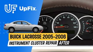 Buick LaCrosse Backlight LCD Screen Instrument Cluster Issues  Video 2 of 2 Repair [upl. by Ainnek314]