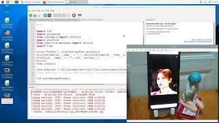 OpenCVPython on Raspberry Pi  Capture images from Camera using Picamera2 display using OpenCV [upl. by Kieger976]