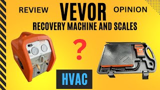 HVAC recovery machine and Refrigerant scales [upl. by Oigolue]