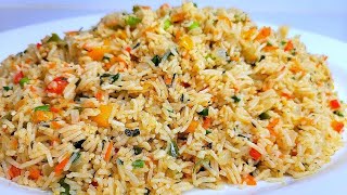 SEASONED RICE  recipe perfect side dish [upl. by Lesko]