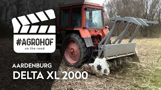 Aardenburg Delta XL 2000 forestry mulcher │Belarus MTZ 572 🚜 [upl. by Drofdarb]