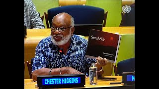 Chester Higgins speaks at the United Nations on African Divinity [upl. by Blakelee904]