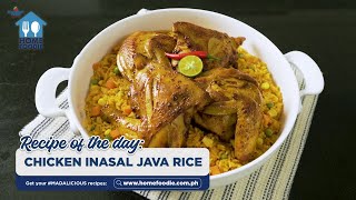 Chicken Inasal Java Rice  Home Foodie Cooking Show Madalicious [upl. by Yelsew359]