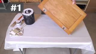 How to Refinish Cabinets  Home Hack [upl. by Aknaib]