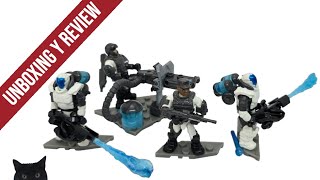 Halo Mega Construx UNSC Blizzard Squad Unboxing Y ReviewAnálisis Ft JOLLY🐈‍⬛ [upl. by Emse216]