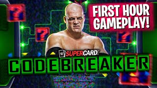 MY FIRST HOUR WITH CODEBREAKER Is It Good or Bad  WWE SuperCard [upl. by Newell]