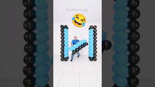 ✨ Balloon decoration ideas 🤩 birthday decoration ideas at home  baloon  cartoon  tiktok [upl. by Eintruok]