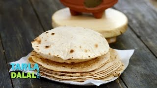 चपातीरोटी Roti Phulka Chapati Soft Roti by Tarla Dalal [upl. by Eniaj]