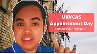 UKVCAS Appointment Day for Citizenship Application 2021 ukvcas ukcitizenship [upl. by Ardenia]