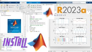 How to Install MATLAB 2023a Step By Step Tutorial For Beginners [upl. by Aicinat]