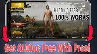 Get 8100 UC in Pubg Mobile  With Proof  biggest glitch ever [upl. by Annie]