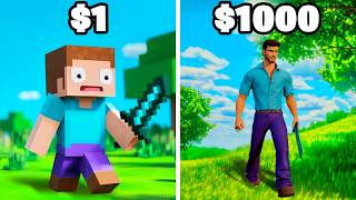 1 vs 1000 Fake Minecraft Games [upl. by Magner]