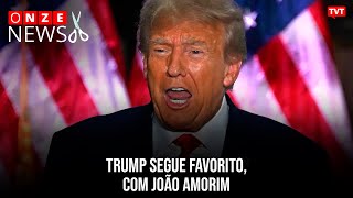 Trump segue favorito com João Amorim [upl. by Enelyk]