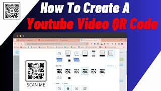 How To Create QR Code For Youtube Video  Complete Guide [upl. by Noryahs]