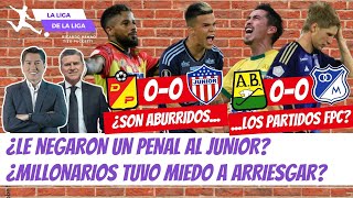 ¿A Junior Le Negaron Penal vs Pereira ¿Millonarios Tuvo Miedo vs Bucaramanga  LaLigaDeLaLiga [upl. by Nnaes572]