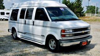 1996 Chevrolet Gladiator 7 Passenger HighTop Conversion Van Walkaround  CP14092T [upl. by Heyer288]