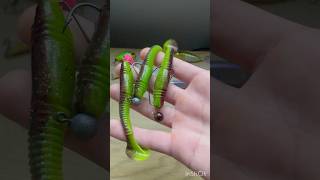 Levels of equipping lures with hooks fishing рибалка fishingvideo bassfishing youtube shorts [upl. by Eenahs]