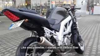 Suzuki SV650S Transformation [upl. by Chancellor]