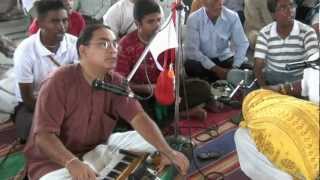 Swaroop Damodar Pr Part2 at the 36 Hour Kirtan in Sri Lakshmi Narasimha Temple Bangalore [upl. by Dreda223]