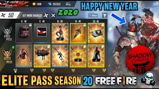 GARENA FREEFIRE ELITE PASS SEASON 20 IS HERE  HAPPY NEW YEAR 😂❤️🥳 [upl. by Donall157]