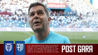 INTERVISTE POST GARA AC REGGIANA vs PARMA CALCIO [upl. by Angeli]