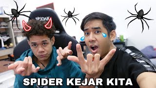 AFIQKENTANG JADI SPIDER JAHAT 😭 SPIDER ROBLOX 😱 [upl. by Enirhtak]