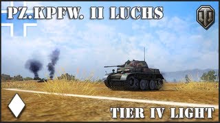 World of Tanks PZKPFW II Luchs Review [upl. by Oivaf]