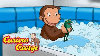 George Loves Bubble Baths 🐵 Curious George 🐵 Kids Cartoon 🐵 Kids Movies [upl. by Keisling636]