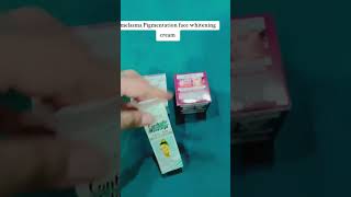 Face treatmentfreckle treatment with whiting cream [upl. by Eslud]