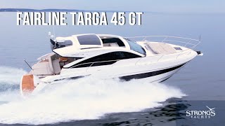 NEW Fairline Yachts Targa 45 GT [upl. by Aicirtac162]