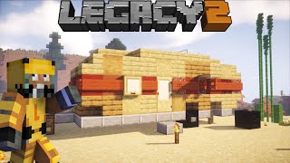 Starter House Caravan  Legacy SMP 2  Episode 1  Minecraft Survival Multiplayer [upl. by Anieral448]