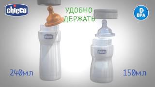 Бутылочки для кормления WellBeing от Chicco [upl. by Figueroa]