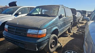 1995 Dodge Caravan at UPull Salvage Yard in Minnesota [upl. by Oinimreh]