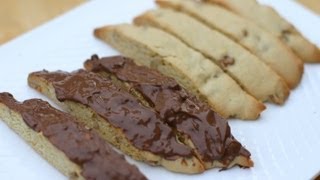 How To Make Biscotti  Italian Cookies Recipe by Rockin Robin [upl. by Jarrell]