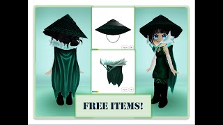 COOL FREE limited itemsBlue Samurai Hat and Cape Limited Event [upl. by Erastatus]