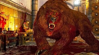 Witcher 3 Berserkers Bears Boss Fight 4K 60fps [upl. by Oilasor507]