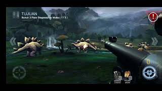 Dino Hunter Deadly Shores  Misi Eksotis  Bunuh 3 Stegosaurus muda [upl. by Chancellor]